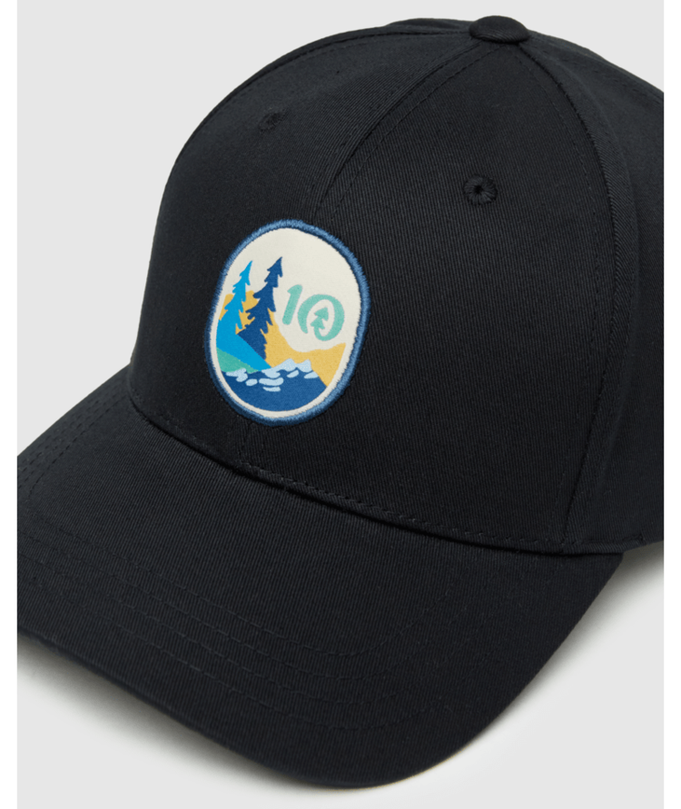 TENTREE TENTREE Shoreside Elevation Hat Meteorite Black/Bluejay