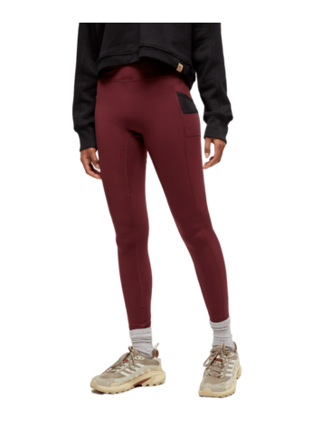 TENTREE TENTREE Women's Atlin Legging Deep Burgundy