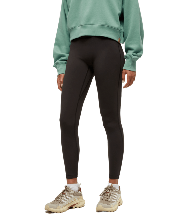 TENTREE TENTREE Women's Fernie Brushed Legging Meteorite Black
