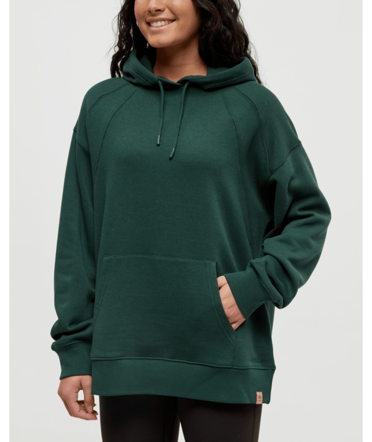 TENTREE TENTREE Women's Bluffs Hoodie Forest Pine