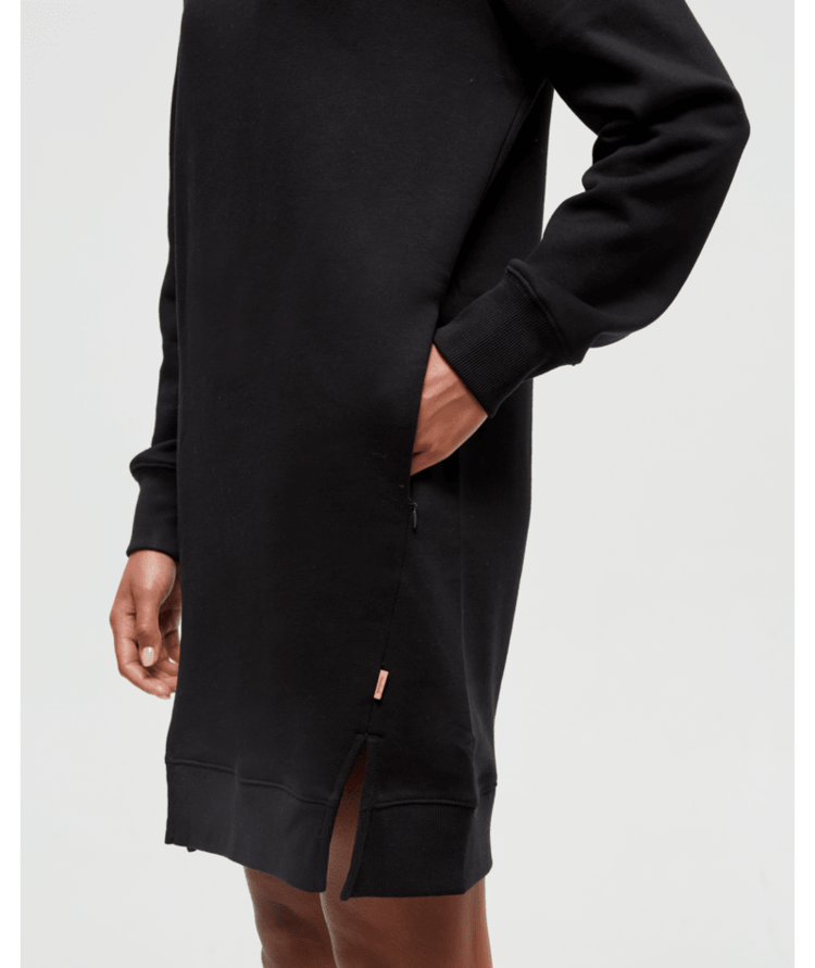 TENTREE TENTREE Women's Colter Dress Meteorite Black