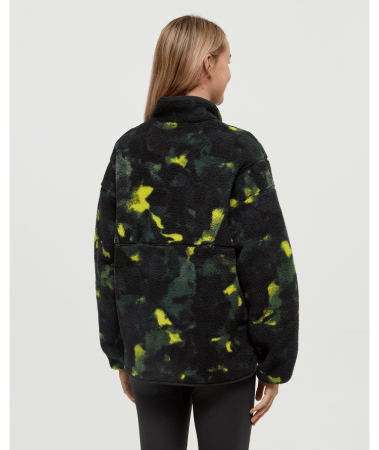 TENTREE TENTREE Women's Kincaid Full Snap Meteorite Black/Borealis Print