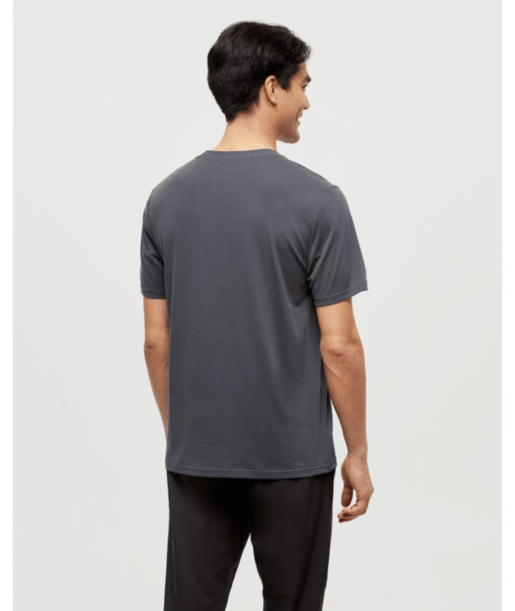 TENTREE TENTREE Men's Sasquatch Sends It T-Shirt Graphite/Paloma Grey