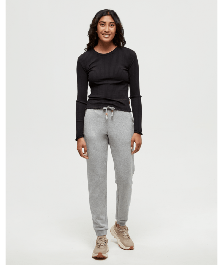 TENTREE TENTREE Women's Treefleece Bamone Sweatpant Harbour Grey Heather