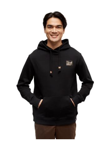 TENTREE TENTREE Men's Etched Mountain Hoodie Meteorite Black/Birchwood