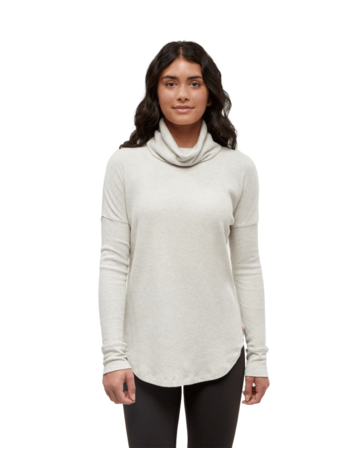 TENTREE TENTREE Women's Highwood Turtleneck Vintage White Heather