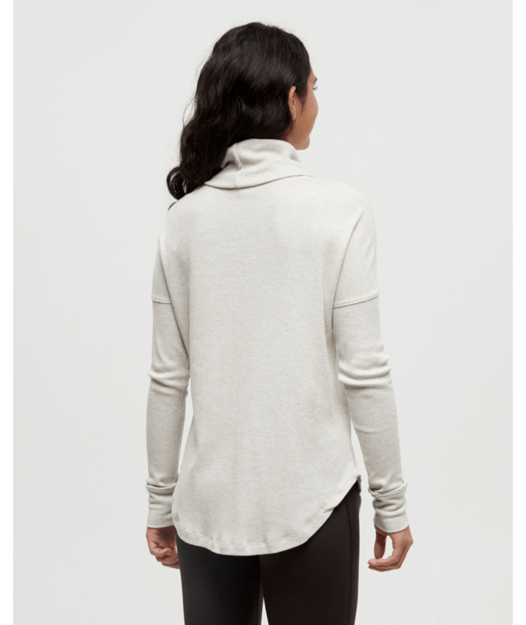 TENTREE TENTREE Women's Highwood Turtleneck Vintage White Heather