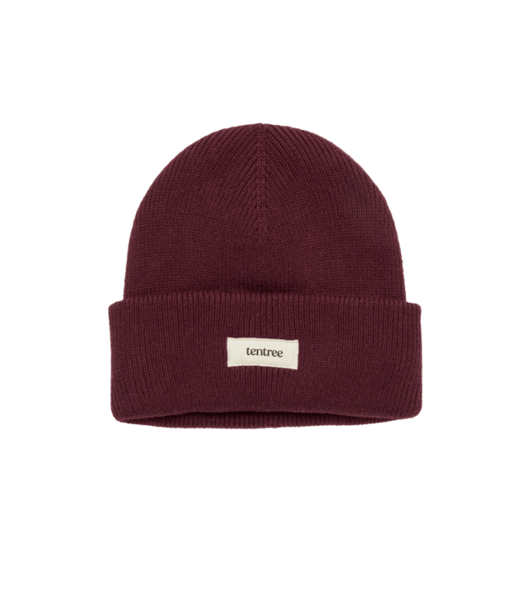 TENTREE TENTREE Alden Beanie Deep Burgundy
