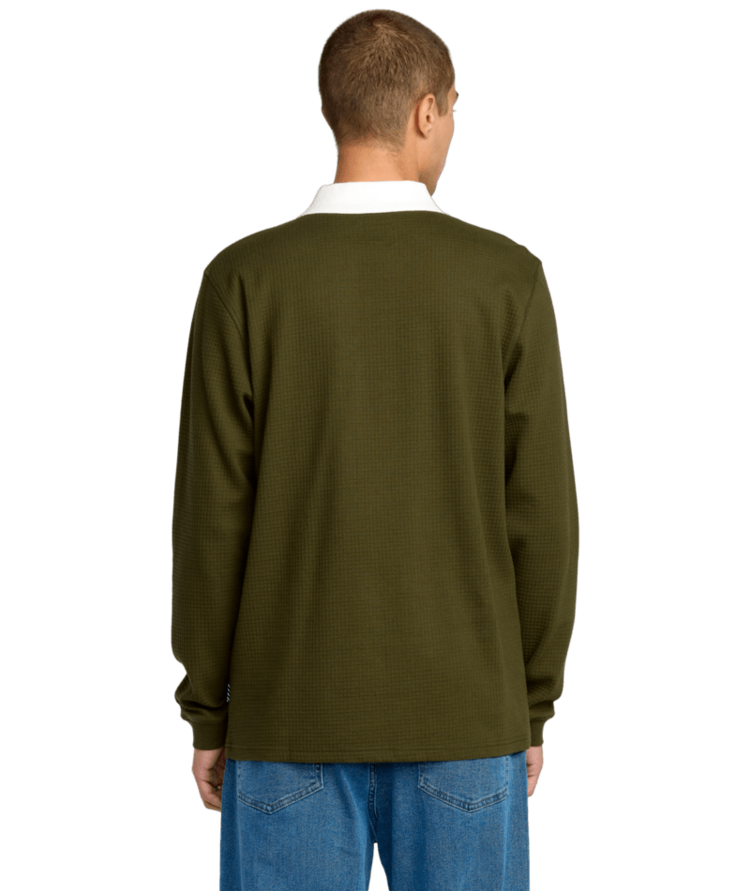 VOLCOM VOLCOM Curbstone Polo Ls Sage Leaf