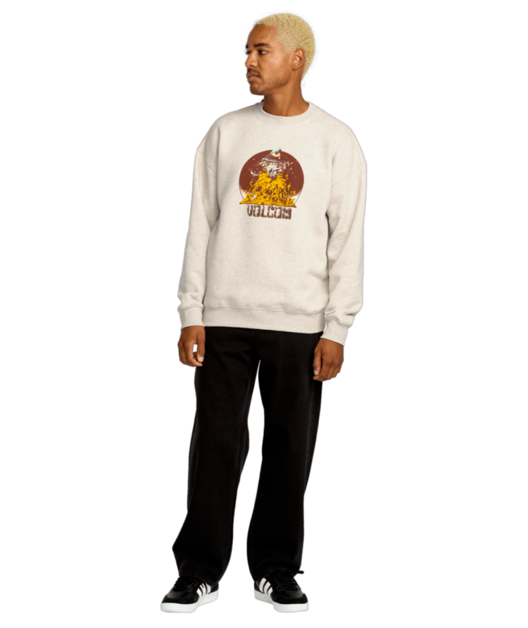 VOLCOM VOLCOM Callum Rooney Crew Dust Heather