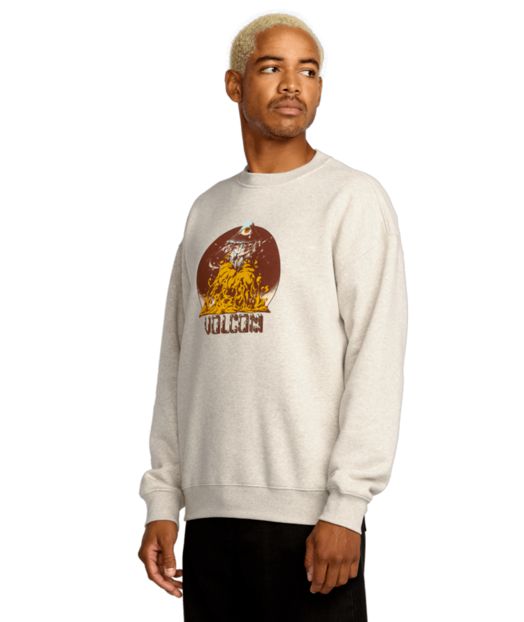 VOLCOM VOLCOM Callum Rooney Crew Dust Heather