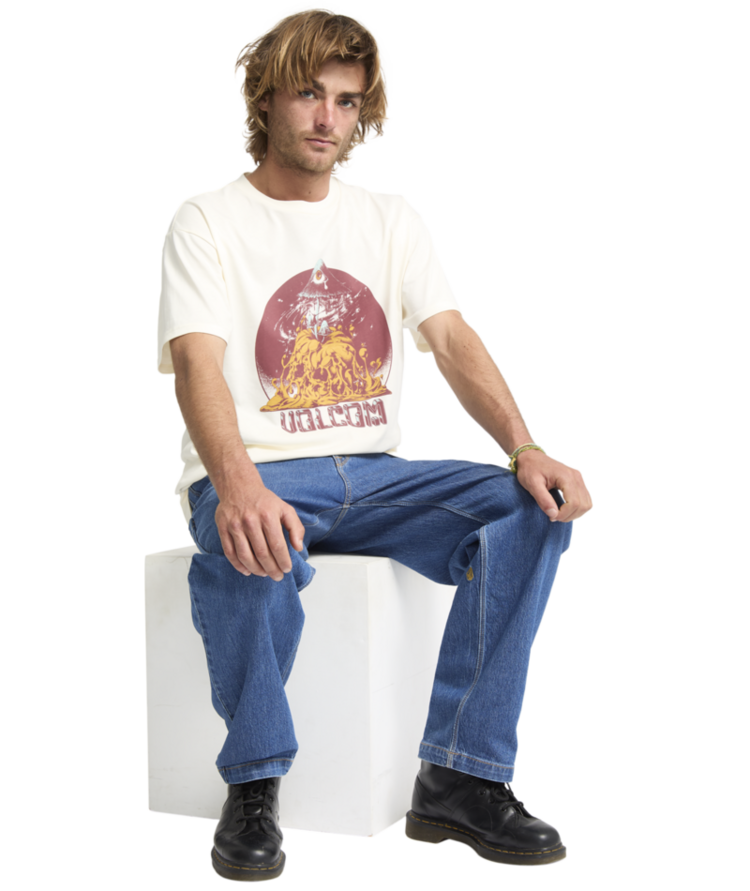 VOLCOM VOLCOM Callum Rooney Tee Off White