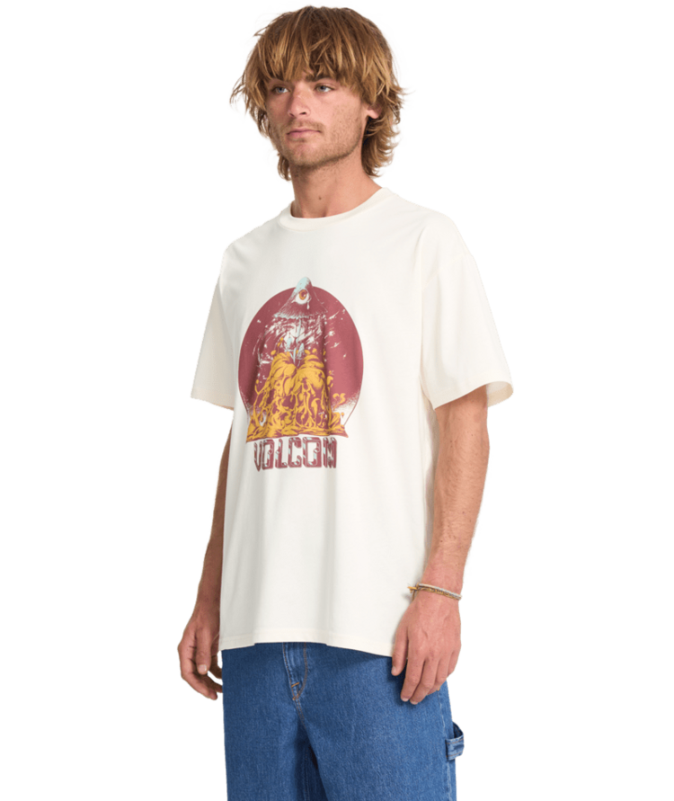 VOLCOM VOLCOM Callum Rooney Tee Off White