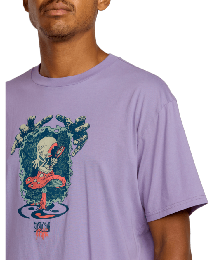 VOLCOM VOLCOM Stone Matter Tee Purple Ash