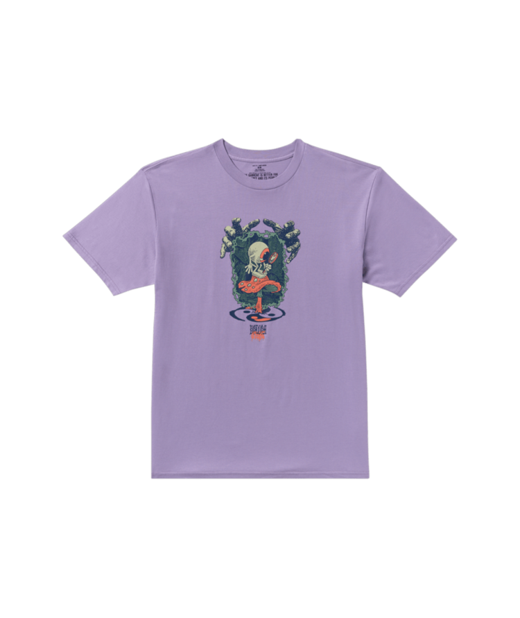 VOLCOM VOLCOM Stone Matter Tee Purple Ash