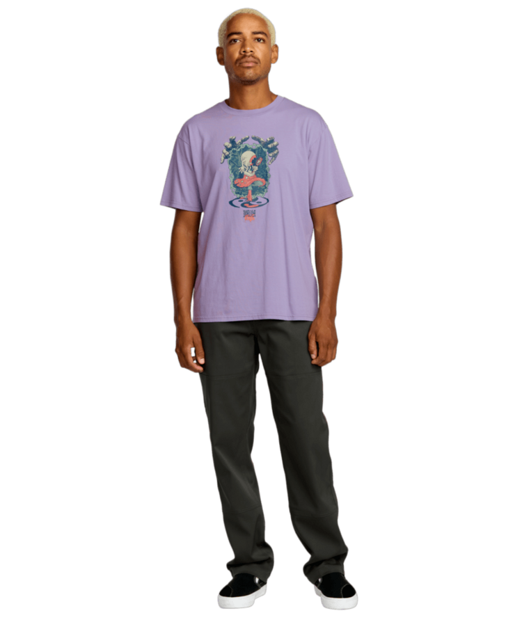 VOLCOM VOLCOM Stone Matter Tee Purple Ash