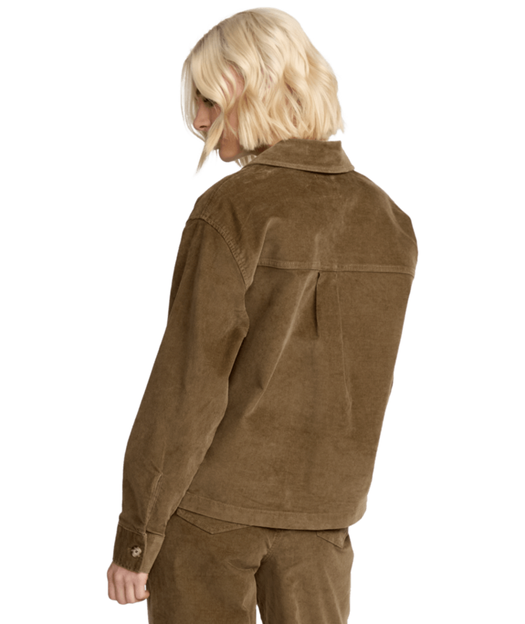 VOLCOM VOLCOM Stoned Boy Friend Shacket Olive