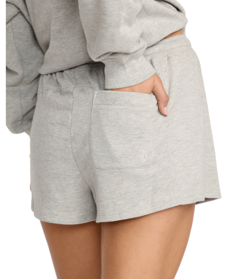 VOLCOM VOLCOM Lived In Fleece Short Heather Grey