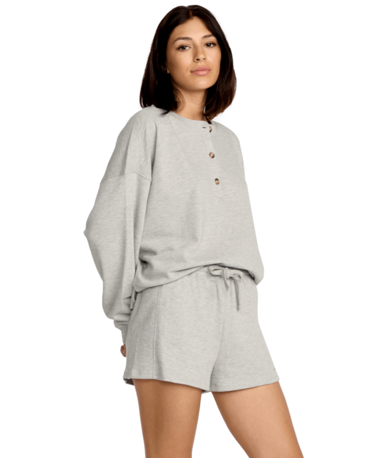VOLCOM VOLCOM Lived In Fleece Short Heather Grey