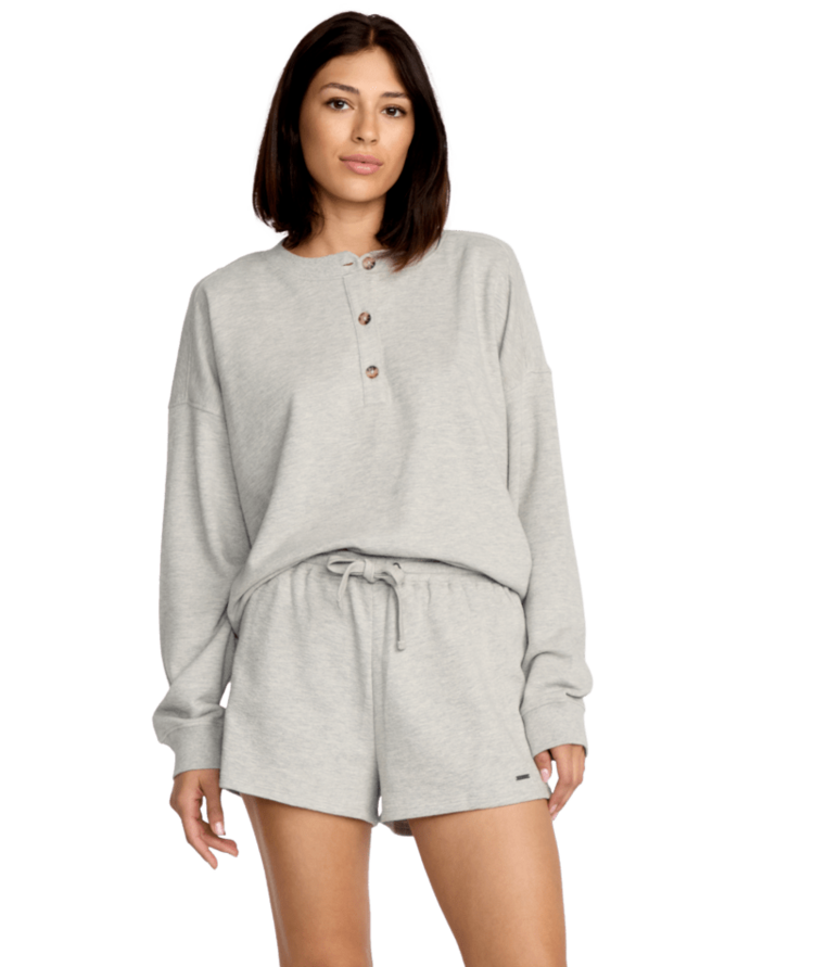 VOLCOM VOLCOM Lived In Fleece Short Heather Grey