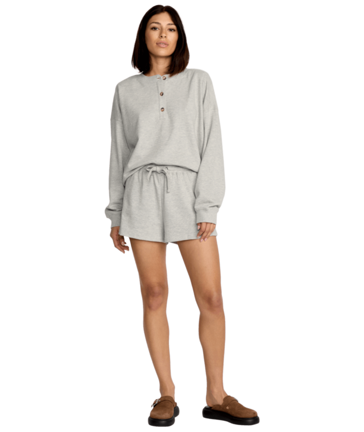 VOLCOM VOLCOM Lived In Fleece Short Heather Grey