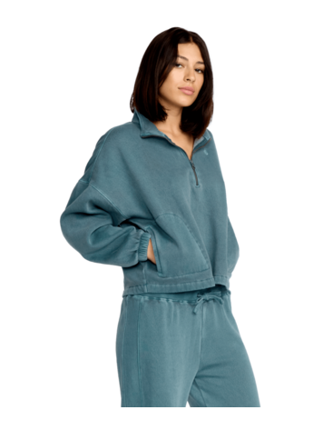 VOLCOM VOLCOM Stone Soft Quarter Zip Emerald Green