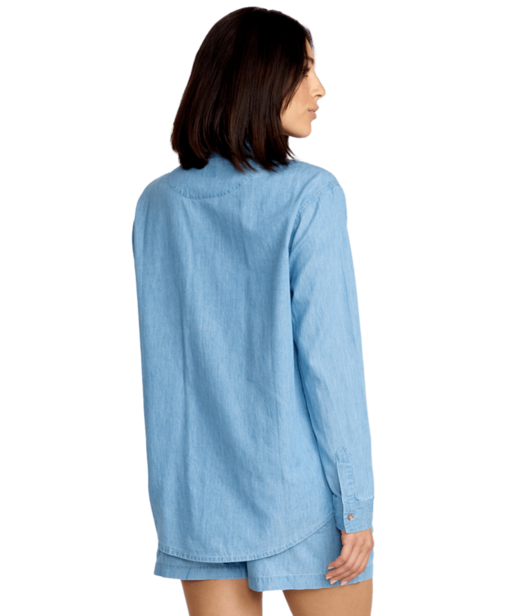 VOLCOM VOLCOM Lived In Button Up Chambray