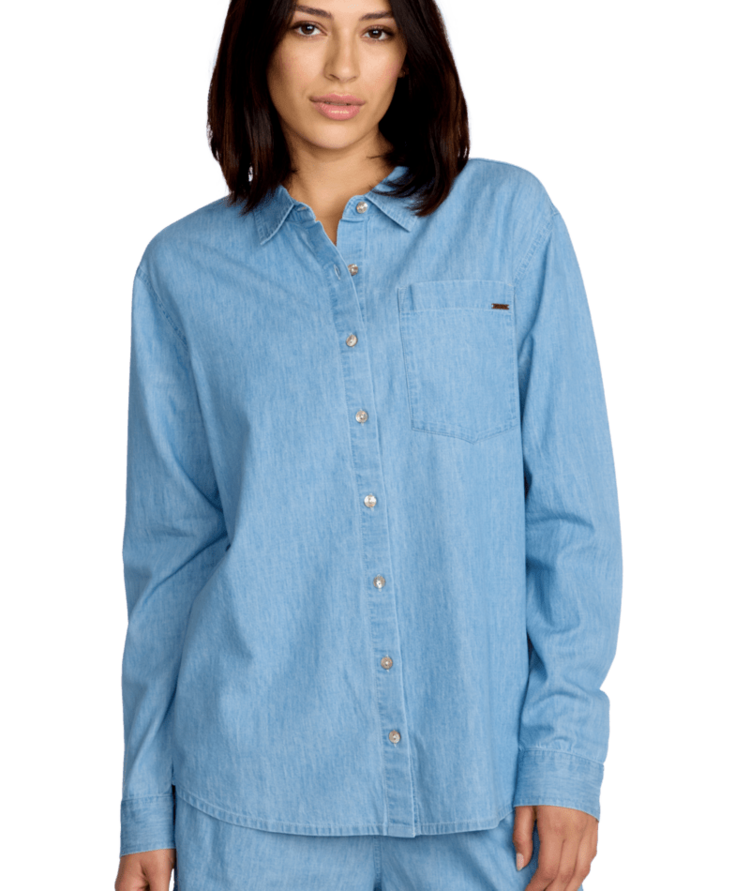VOLCOM VOLCOM Lived In Button Up Chambray