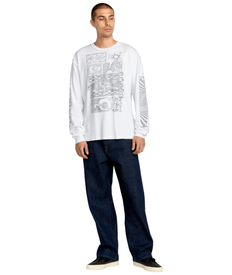 VOLCOM VOLCOM Povj Long Sleeve Tee White