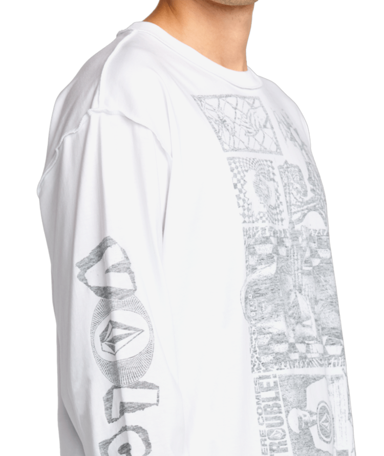 VOLCOM VOLCOM Povj Long Sleeve Tee White