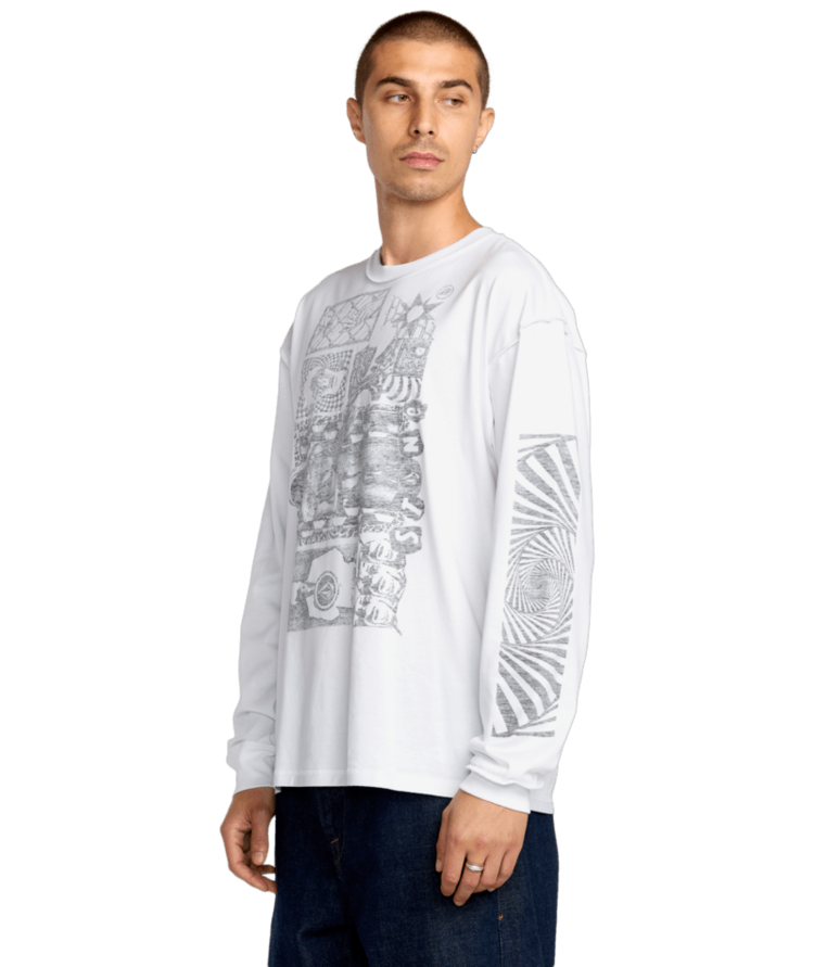 VOLCOM VOLCOM Povj Long Sleeve Tee White