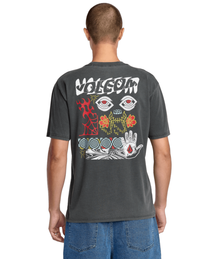 VOLCOM VOLCOM Brain Mix Tee Stealth