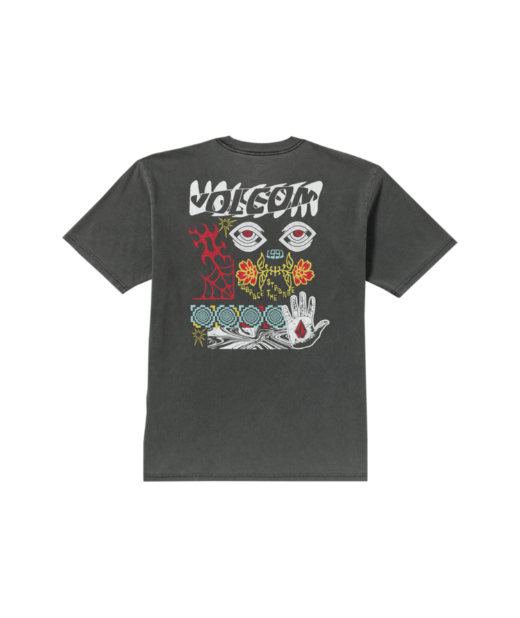 VOLCOM VOLCOM Brain Mix Tee Stealth