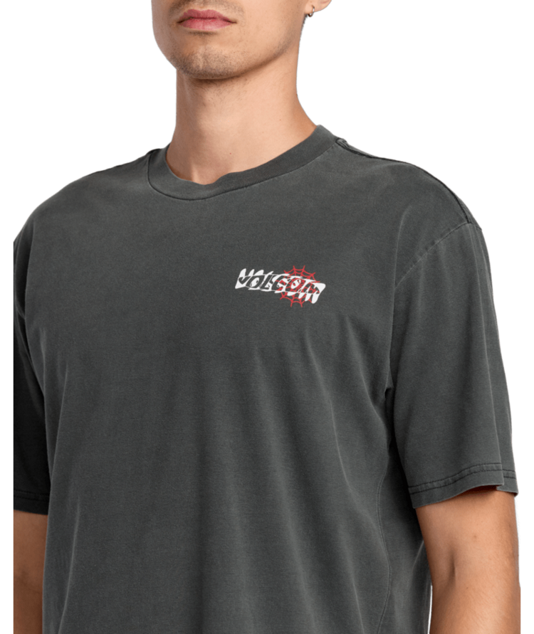 VOLCOM VOLCOM Brain Mix Tee Stealth