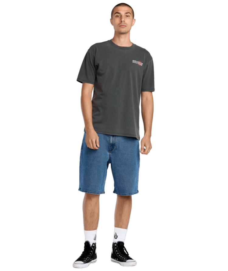 VOLCOM VOLCOM Brain Mix Tee Stealth