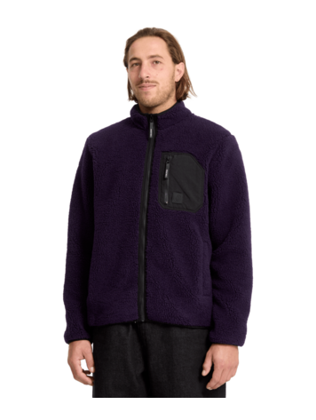 VOLCOM VOLCOM Muzzer Fuzzar Zip Dark Purple