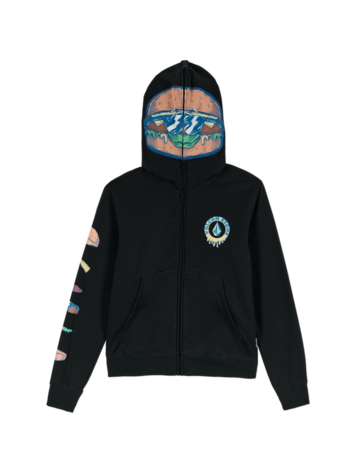 VOLCOM VOLCOM Boys Burgstone Full Zip Black