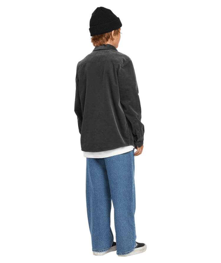 VOLCOM VOLCOM Boys Zander Ls Asphalt Black