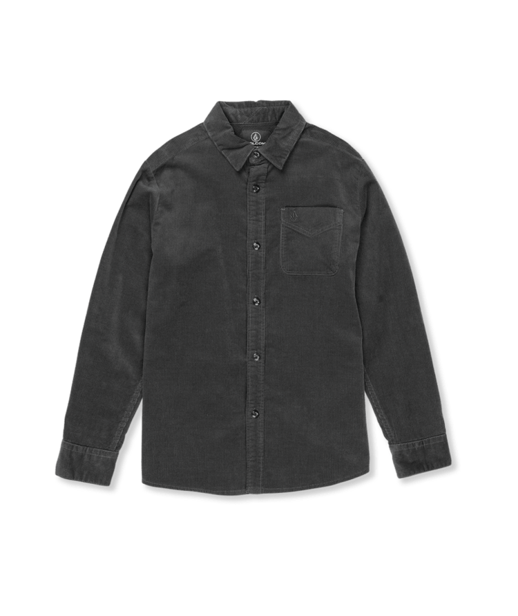 VOLCOM VOLCOM Boys Zander Ls Asphalt Black