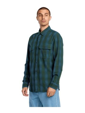 VOLCOM VOLCOM Shadowstone Flannel Ls Scarab