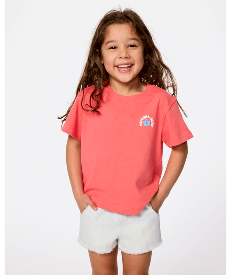 RIP CURL RIP CURL Luxe Surf Standard Tee-Girl Toddler Watermelon