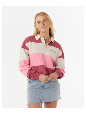 RIP CURL RIP CURL Keepsakes Rugby Top Pink