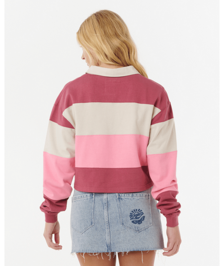 RIP CURL RIP CURL Keepsakes Rugby Top Pink