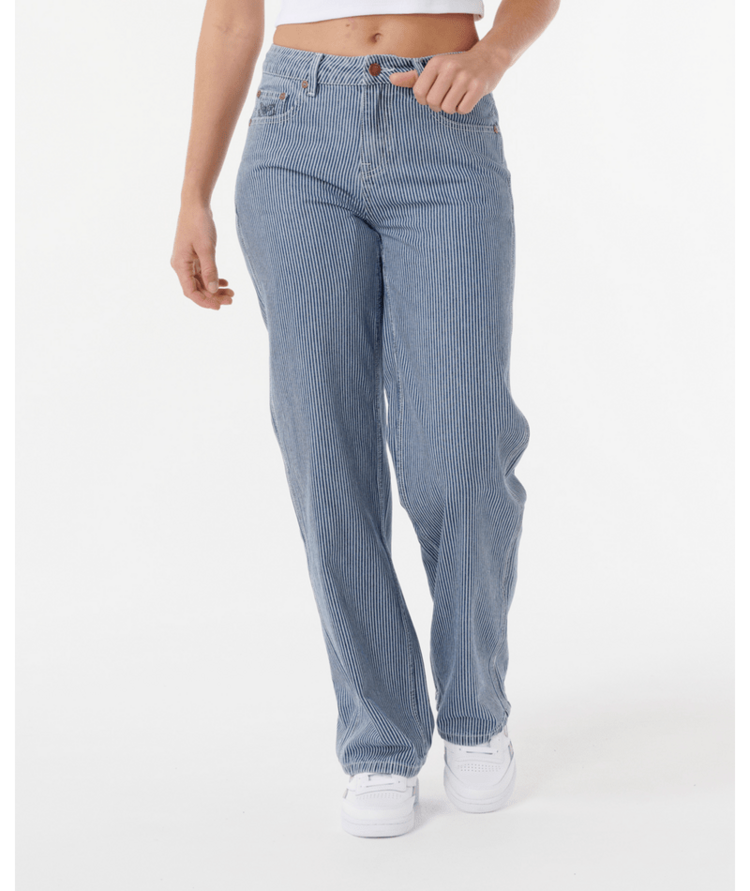 RIP CURL RIP CURL Aggie Relaxed Jeans Navy/White