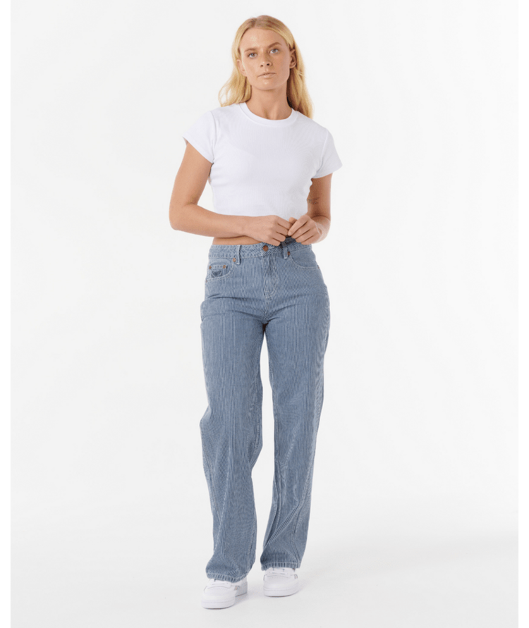 RIP CURL RIP CURL Aggie Relaxed Jeans Navy/White