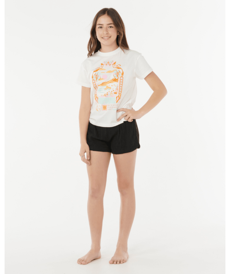 RIP CURL RIP CURL Sunset Skies Art Tee - Girl Bone