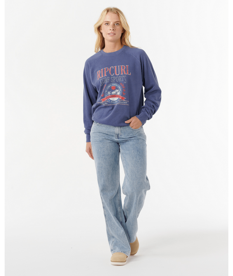 RIP CURL RIP CURL Surf Dept. Relaxed Raglan Crew Navy