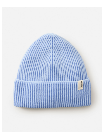 RIP CURL RIP CURL 2 Tone Ribbed Reg Beanie Blue