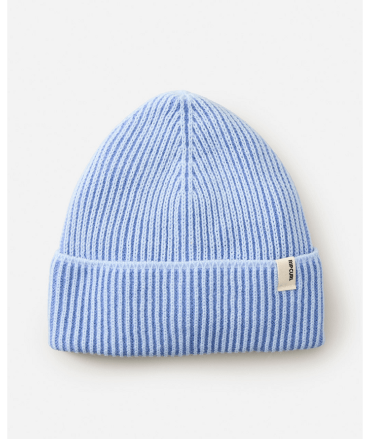 RIP CURL RIP CURL 2 Tone Ribbed Reg Beanie Blue