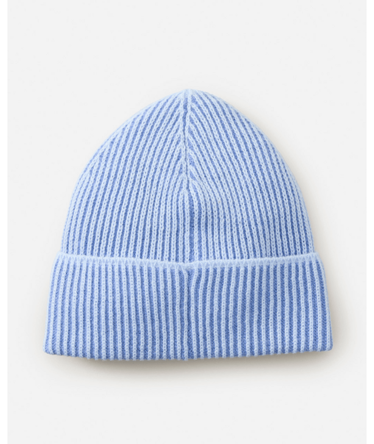 RIP CURL RIP CURL 2 Tone Ribbed Reg Beanie Blue